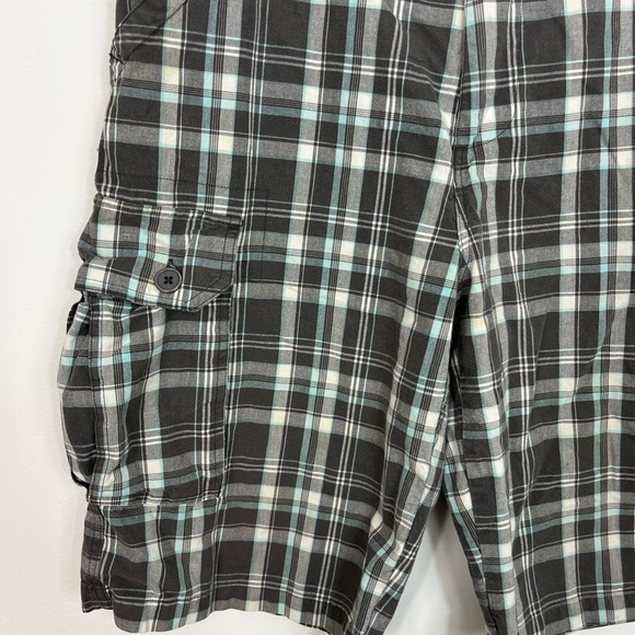 Vintage Converse Plaid Skater Shorts Sz 30 - Picture 3 of 10